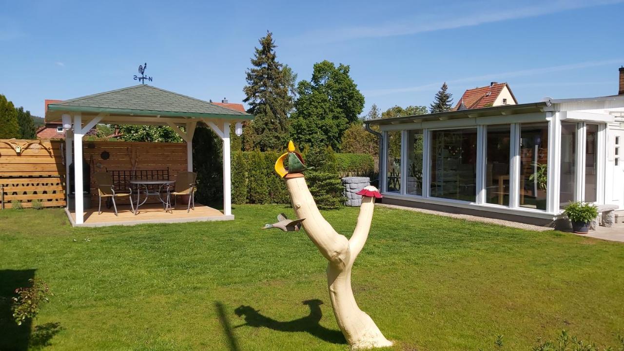 Ferienhaus Zur Lehns Mit Garten Am Harz Ilsenburg Exterior photo